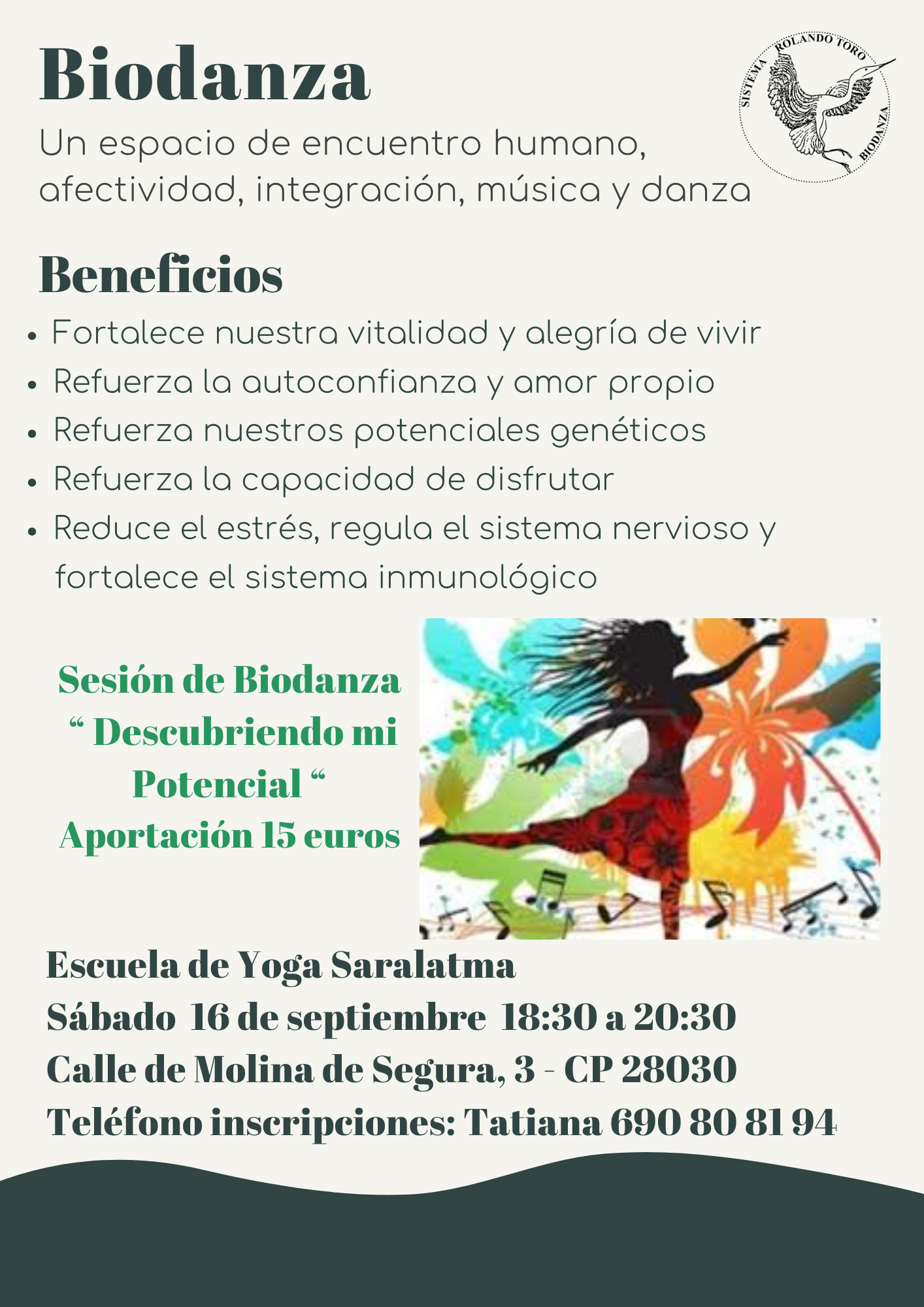 Sesión De Biodanza Descubriendo Mi Potencial Saralatma Escuela De Yoga Y Tai Chi De 8414